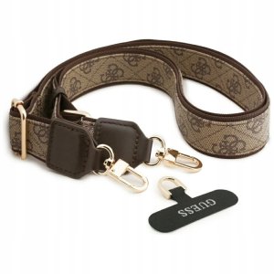 Etui Guess 4G Big 4G Classic Logo Big    Strap Metal Buttons do iPhone 17 Pro brązowy 8