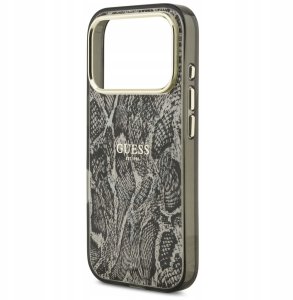 Etui Guess Python Pattern MagSafe do     iPhone 17 Pro czarny 6