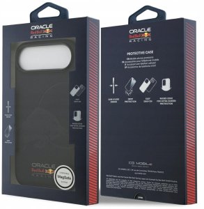 Etui Red Bull Meshed Debossed Bull       MagSafe do iPhone Air granatowy 8