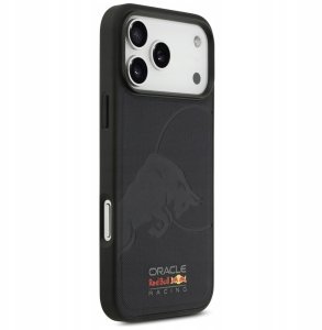 Red Bull Etui Meshed Debossed Bull MagSafe do iPhone 17 Pro Max granatowy 4