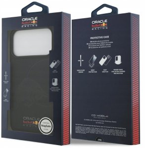 Red Bull Etui Meshed Debossed Bull MagSafe do iPhone 17 Pro Max granatowy 8