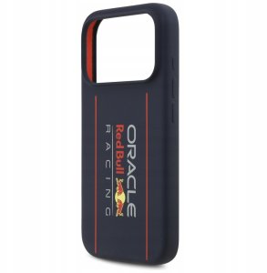 Etui Red Bull Silicone Oversize Vertical Logo MagSafe do iPhone 17 Pro granatowy 6