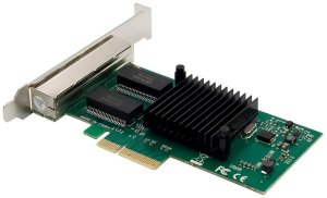 Network Card PCIe x4 I350-T4 3