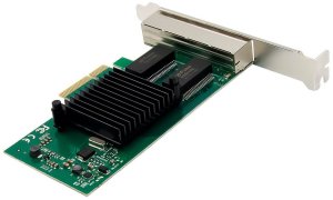 Network Card PCIe x4 I350-T4 4
