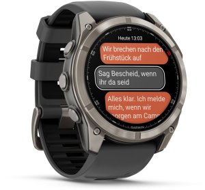 Zegarek sportowy Garmin Fenix 8 Pro AMOLED Czarny (010-03199-11) 3