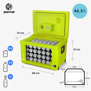 Lodówka turystyczna Peme Essential 46.5 l 2