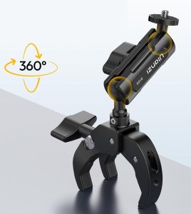 Ulanzi Uchwyt Imadło Zacisk Aluminium Crab Clamp Magic Arm Na 1/4"" System Gopro Na Motor Ulanzi / R105 9