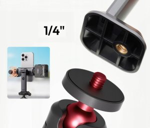 Uchwyt Na Statyw Gwint 1/4"" Na Telefon 2x Iso Arca Swiss Uka / Ulanzi Ma54 5