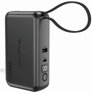 Ładowarka 2 w 1, power bank do laptopa 10000 mAh, 65W Eureka 11