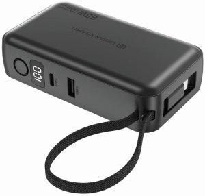 Ładowarka 2 w 1, power bank do laptopa 10000 mAh, 65W Eureka 4