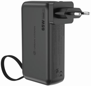 Ładowarka 2 w 1, power bank do laptopa 10000 mAh, 65W Eureka 10