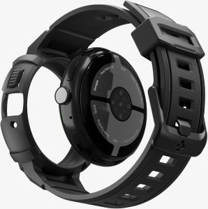 Spigen Rugged Armor, matte black - Google Pixel Watch 4 41mm 4