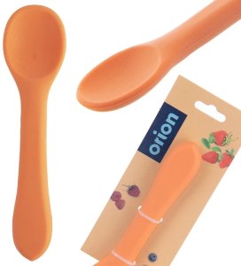 Excellent Houseware Łyżeczka dziecięca silikonowa 14 cm 5