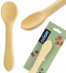 Excellent Houseware Łyżeczka dziecięca silikonowa 14 cm 5
