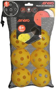 PIŁKA UNIHOC MECZOWA ŻÓŁTA ENERO 6SZT 2