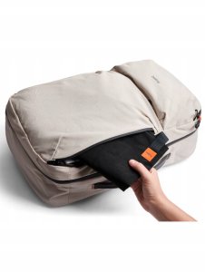 Bellroy Lite Travel Pack - plecak podróżny 30L z kieszenią na laptop (ash) 6