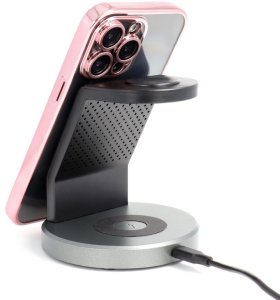 Futerał ELECTRO MAG COVER kompatybilny z MagSafe do IPHONE 17 Pro złoty róż 2