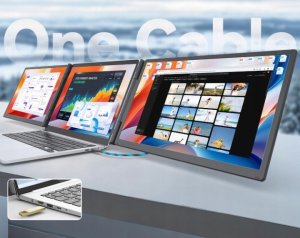 Teamgee S5 Pro Monitor przenośny 15,6 LCD 1920x1080 3