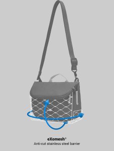 Pacsafe GO Saddle Crossbody schwarz 13