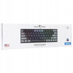 White Shark Wakizashi-2 black-grey US blue switch 7