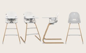 Maitinimo kėdutė Lionelo Dalia 2in1, Grey Stone Natural 2