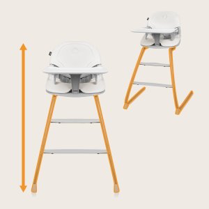 Maitinimo kėdutė Lionelo Dalia 2in1, Grey Stone Natural 5