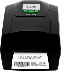 LABEL PRINTER D4 202 DISPLAY USB RS232 BLACK 3