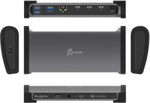 8K THUNDERBOLT 4 DOCKING/STATION - UK BLACK/SPACE GREY 4