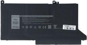 Nowa bateria Encore Energy do Dell Latitude 7280 7290 7380 7390 7480 7490 42Wh 11.4V 3684mAh DJ1J0 2