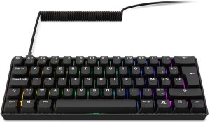 Sharkoon Gaming Tastatur Skiller SGK50S4 Gen2 PBT scw-gel DE 6