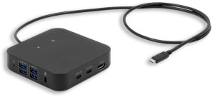 USB-C Triple-DisplayDock 4K 12-Port USB-C Docking Station with DisplayLink 2