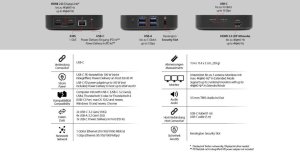 USB-C Triple-DisplayDock 4K 12-Port USB-C Docking Station with DisplayLink 9