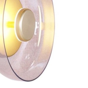 Kinkiet ścienny Disco ST-1331-W Step LED 5W 3000K szklany klosz złota 5