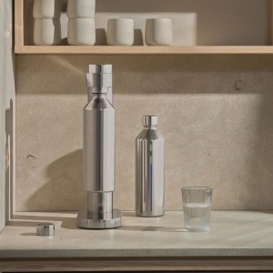 Stelton STELTON Brus Butelnik do napojów gazowanych 1.2 l steel 2