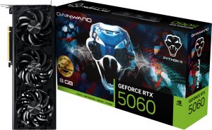 GeForce RTX 5060 Python III 8GB OC(DLSS 4, 3x DisplayPort, 1x HDMI 2.1) 10