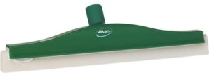 Floor scraper, Vikan, 40x11x7.5cm, green, cellular rubber/PP, 40 cm, with swivel joint and double blade 2