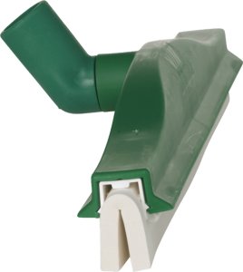 Floor scraper, Vikan, 40x11x7.5cm, green, cellular rubber/PP, 40 cm, with swivel joint and double blade 3