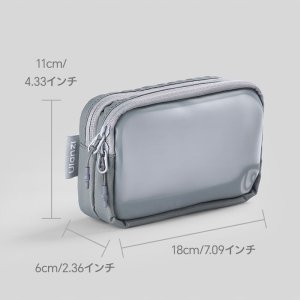 Futerał Etui Saszetka Podróżna na Akcesoria Baterie Karty Telefon Ulanzi / BP15 / SKU:B169 / Rozmiar M 9