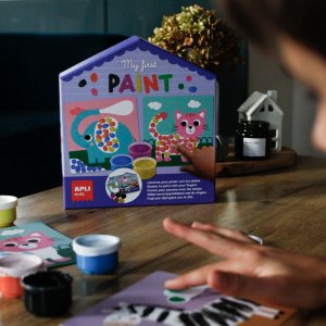 Mój pierwszy zestaw artystyczny Apli Kids - Malowanie palcami 12