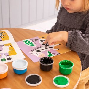 Mój pierwszy zestaw artystyczny Apli Kids - Malowanie palcami 2