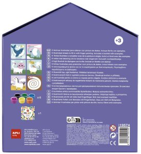 Mój pierwszy zestaw artystyczny Apli Kids - Malowanie palcami 4