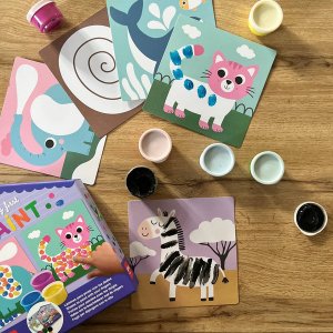 Mój pierwszy zestaw artystyczny Apli Kids - Malowanie palcami 7