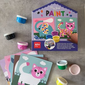 Mój pierwszy zestaw artystyczny Apli Kids - Malowanie palcami 10