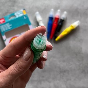 Farby w tubie z pędzelkiem Apli Kids - Kolory podstawowe 6 szt. 7