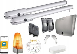 SOMFY Zestaw do bramy skrzydłowej SGS Essential Connect 10