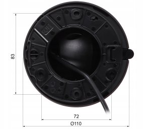 KAMERA IP IPC-HDW1439V-A-IL-0280B-BLACK Smart Dual Light - 4 Mpx 2.8 mm DAHUA 3