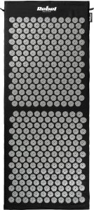 Mata zdrowotna z kolcami do akupresury z poduszką, 110x42cm, XL, szare kolce, Rebel Active 3