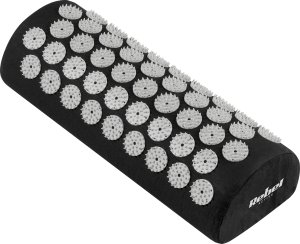 Mata zdrowotna z kolcami do akupresury z poduszką, 110x42cm, XL, szare kolce, Rebel Active 4