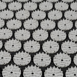 Mata zdrowotna z kolcami do akupresury z poduszką, 110x42cm, XL, szare kolce, Rebel Active 5