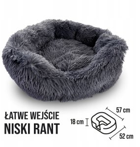 Extralink Pupilplanet Legowisko dla zwierzat z antyposlizgowym spodem 3